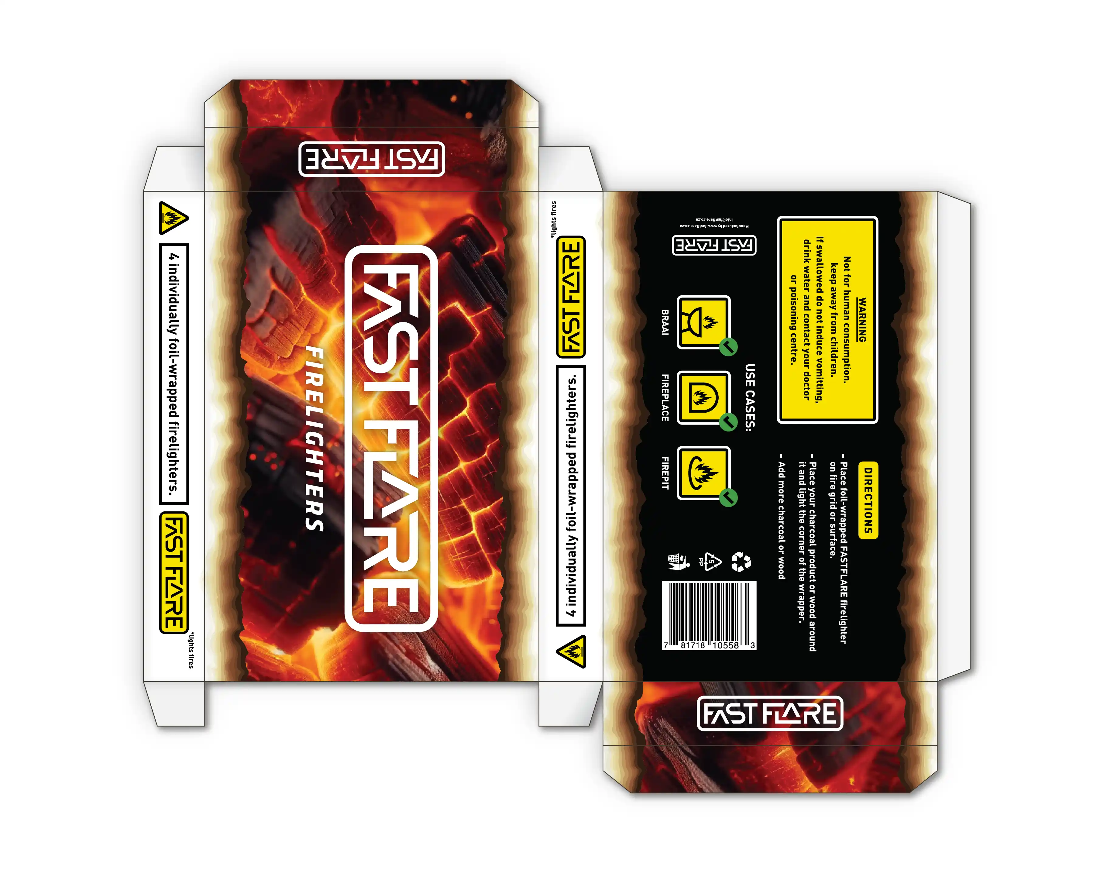 Fast Flare Branding and Logo