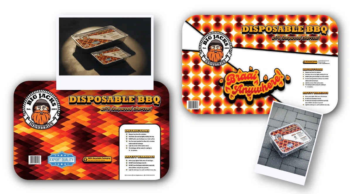 Product Packaging Design - Big Jack's