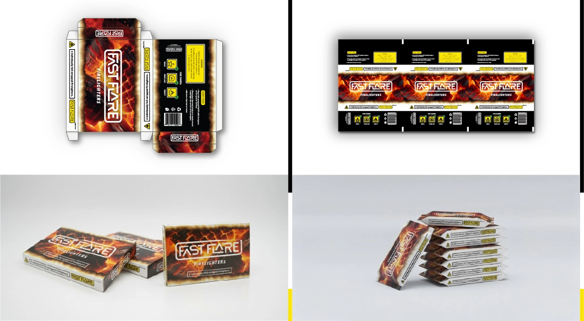 Product Packaging Design - Fast Flare