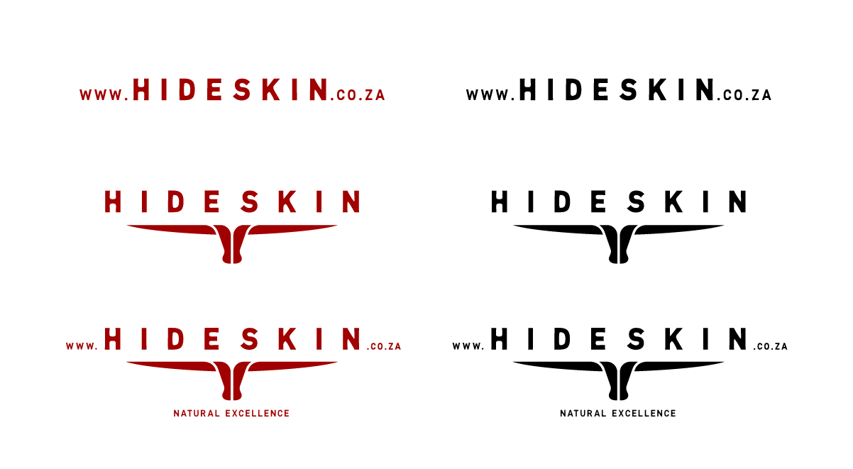 Hideskin logo design