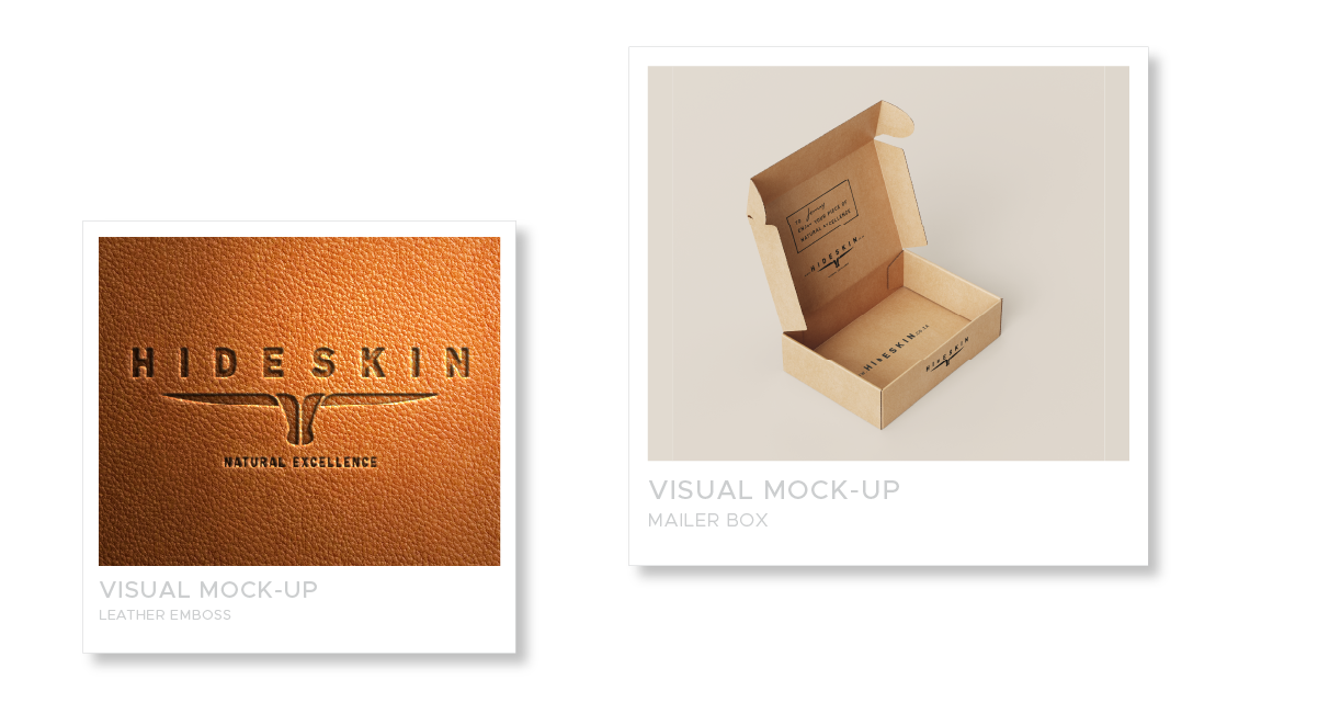 branded mock-ups
